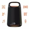 Nešiojamas garsiakalbis MANTA SPK330B Otus — Bluetooth, Karaoke, TWS, SUPERBASS, MIC, USB-C (19×19×33,2 cm)