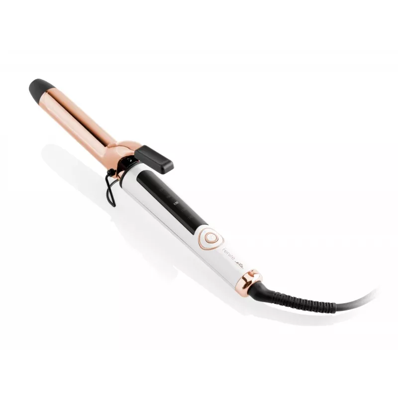 ETA Curler | ETA732790000 Fenite | 25 mm skersmens cilindras | Temperatūra (min.) 130 °C | Temperatūra (maks.) 210 °C | 5 kaitinimo lygiai | 48 W | Balta
