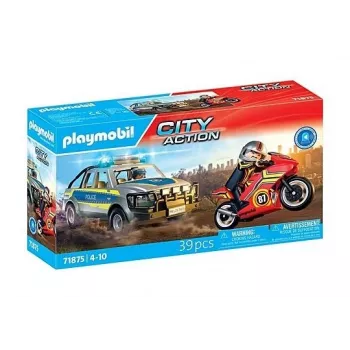 Veiksmo/nuotykių žaidimų rinkinys PLAYMOBIL City Action 71875 Amžius 4-10