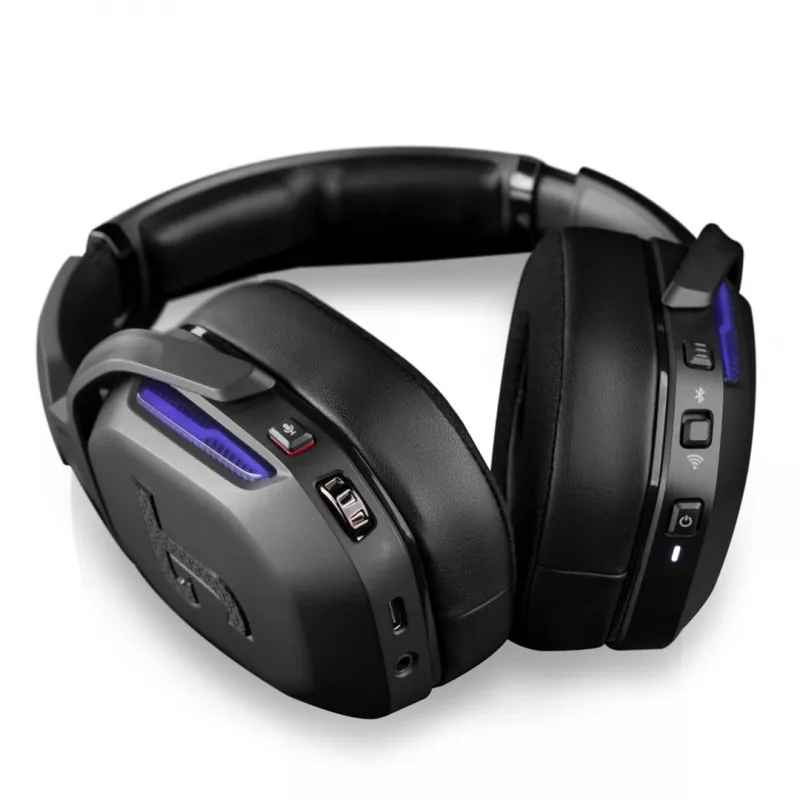 Teufel CAGE PRO Headset belaidžio antgalio žaidimų USB Type-C Bluetooth juodos spalvos