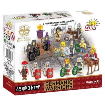 Statybinis rinkinys Cobi kaladėlės Imperium Romanum Germanų karys – istorinės mini figūrėlės ir kaladėlės