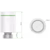 Vidinis sukamasis LED jutiklis EZVIZ T55 — baltas plastikas, AA baterija, Ø 5,5 cm, aukštis 95 mm