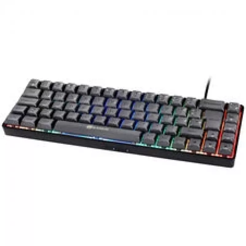GAMIAC TKL69G SF žaidimų klaviatūra, Kailh Raudona - juoda/pilka