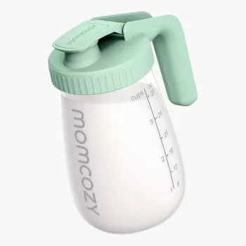 Momcozy GP01 Motinos pieno laikymo indas 32OZ Žalias