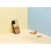 Apsauginis telefono dėklas Man and Wood iPhone 12 mini — Terra Juoda