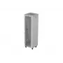 19 colių 42U LANBERG stovimas stovo korpusas 600×600 mm pilkas su stiklinėmis durimis ir LCD (plokščia pakuotė)