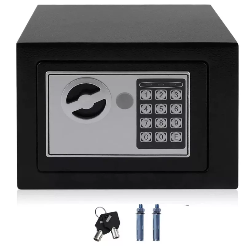 Extralink Home S-406 elektroninis seifas su kodu ir raktais