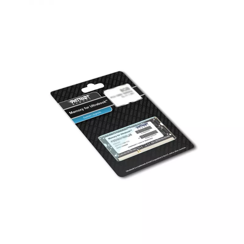 Nešiojamojo kompiuterio atmintis PATRIOT 8GB DDR3 1600MHz 204-pin SO-DIMM 1,35V