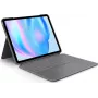 Logitech Combo Touch - klaviatūra ir dėklas - su jutikliniu kilimėliu - apšviesta - Apple Smart jungtis - Q