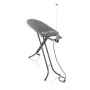 Lyginimo lenta Leifheit Air Board M Juoda Plus — 1200×380 mm, maks. aukštis 98 cm, svoris 5,05 kg, lygintuvo laikiklis