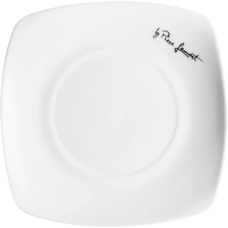 Stalo indų rinkinys LAMART LT9002 — 6 vnt. porceliano lėkštės: 2×25cm, 2×20cm, 2×17cm, balta