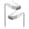 Tinklo kabelis Ubiquiti UACC-Cable-Patch-EL-C6A-12M-W RJ-45 Cat6a 12 m permatomas baltas