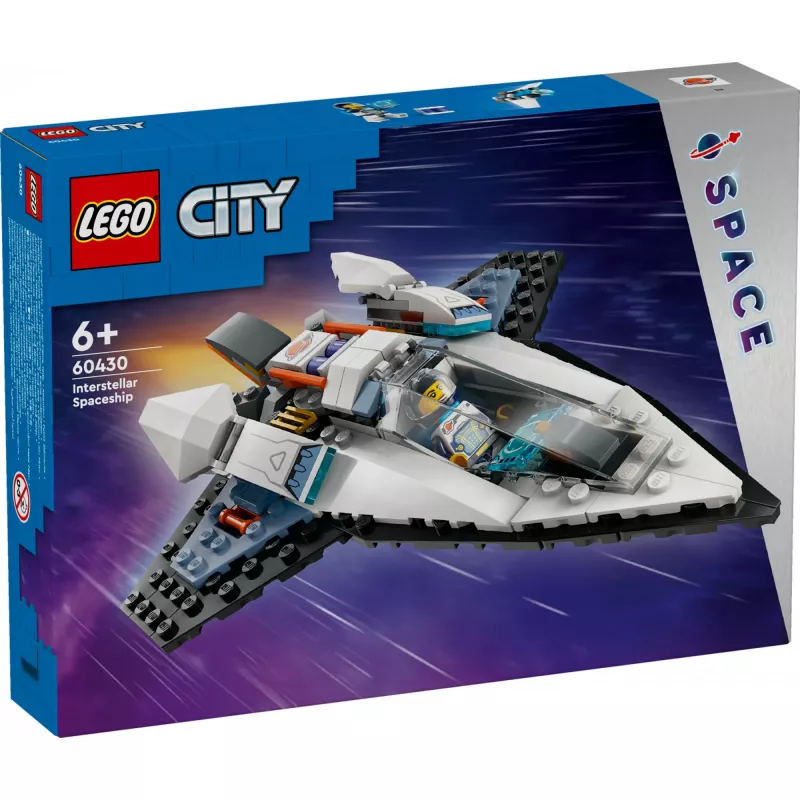LEGO City konstruktorius „Kosminis laivas“ 60430 — 240 dalių, 1 minifigūrėlė, amžius 6+, 170×220×40 mm