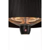 Infraraudonųjų spindulių šildytuvas SUNRED ARTIX C-HB, 1500 W, juodas, IP24 skirtas naudoti lauke