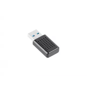 Belaidis USB tinklo adapteris LANBERG NC-1200-WI, WLAN USB 2.0, 2x vidinės antenos 2 dBi, iki 5000 Mbit/s