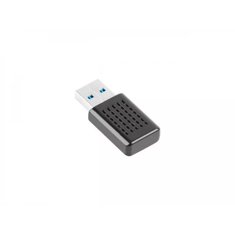 Belaidis USB tinklo adapteris LANBERG NC-1200-WI, WLAN USB 2.0, 2x vidinės antenos 2 dBi, iki 5000 Mbit/s