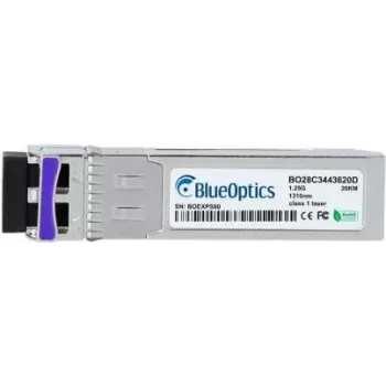 Skaidulinis optinis SFP siųstuvas-imtuvas BlueOptics 37973274-BO, cSFP sąsaja, 1250 Mbit/s, sidabrinis