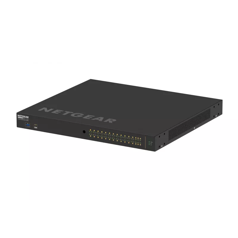 NETGEAR GSM4230UP Valdomas L2/L3 Gigabit Ethernet (10/100/1000) komutatorius su maitinimu per Ethernet (PoE) 1U Juodas