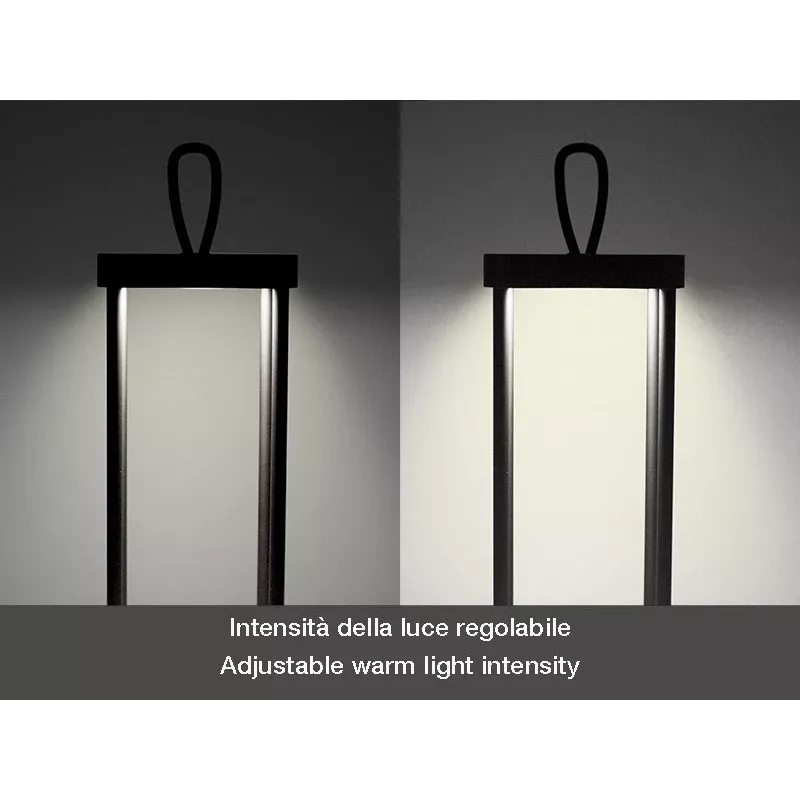 Įkraunamas žibintas Beper P207ILI100 – juodas, nešiojamas LED apšvietimas