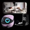 EnaBot Ebo Air 2 Plus namų mobilus stebėjimo robotas su AI kamera, violetinis