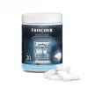 Indaplovių valymo tabletės FRISCHER FR00206 20 vnt. 16 g — indaplovių valymo ir nukalkinimo tabletės
