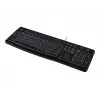 K120 laidinė klaviatūra, laidinė, USB, QWERTZ, juoda