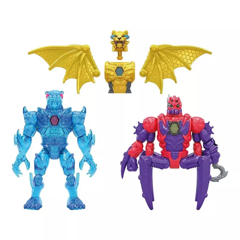 Veiksmo figūrėlės Cobi Mr Beast Lab Hybrydy Multipack – kolekcionuojamas rinkinys iš Cobi (MO-24903)