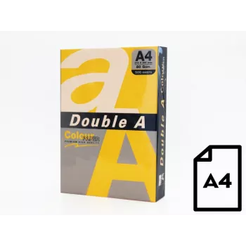 A4 spalvotas popierius double a DA-GOLD 80 g/m², 500 lapų