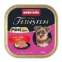 Šlapias šunų maistas animonda Vom Feinsten Mini Junior — Kalakutiena ir veršiena su obuoliais, 100 g
