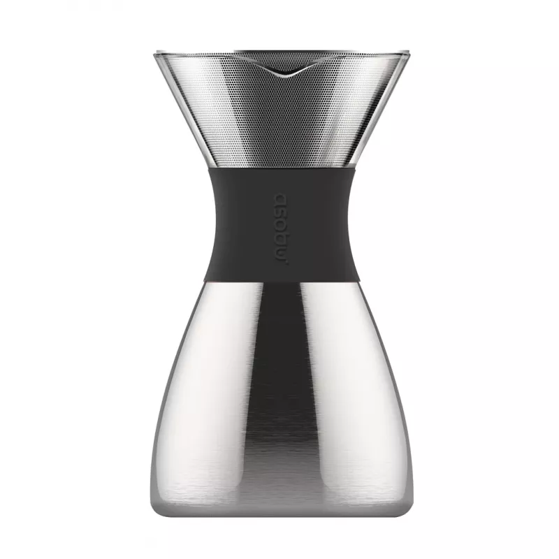 Asobu PourOver šalto virimo kavos aparatas Juoda, Sidabrinė