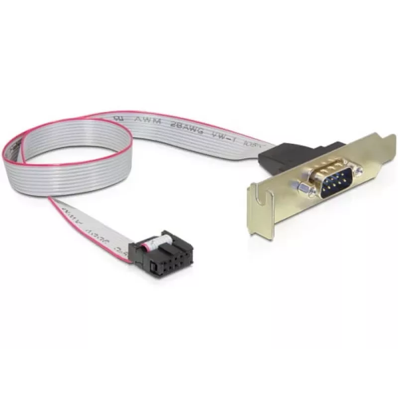 Nuoseklusis laidas DeLOCK 89300 0,4 m DB9 pilkas