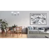 Activejet Classic sietynas-pakabinamas lubinis šviestuvas MIRA chromo, trigubas 3xE27, svetainei