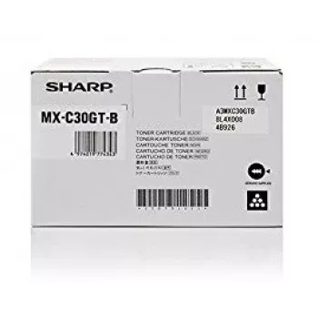 Tonerio kasetė Sharp MX-C30GTB 3000 puslapių juoda