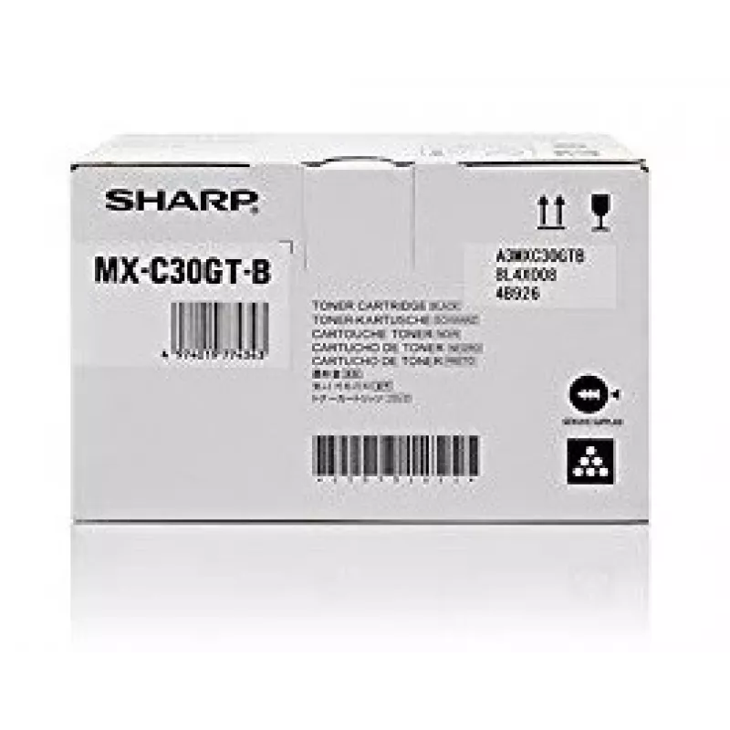 Tonerio kasetė Sharp MX-C30GTB 3000 puslapių juoda