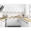 Topeshop KUCHNIA SET 200 BIEL kitchen/dining room furniture set