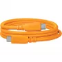 Rode SC27-O USB-C to USB-C kabelis USB 3.2 Gen1, oranžinis (2 m, PD)