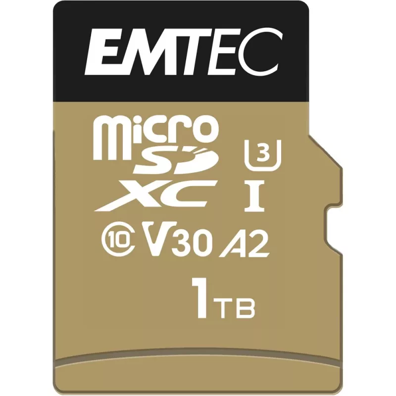 Atminties kortelė Emtec 1TB MicroSDXC UHS-I ECMSDM1TXC10SP