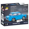 „Cobi Trabant 601“ konstravimo rinkinys – 72 dalys, miniatiūrinis automobilio modelis