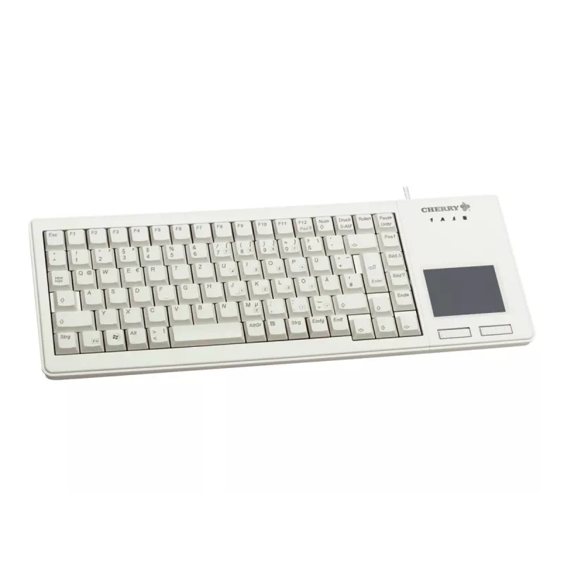 CHERRY XS jutiklinė klaviatūra universali USB QWERTY US anglų Pilka