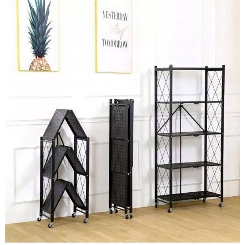 Topeshop Sandėliavimo stelažas FS005 sodo įrankių sandėliavimo stelažas Pastatomas Cinkuotas plienas
