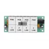 PoE injektorius Extralink 4 prievadų 4x 100Mb/s RJ45, Fast Ethernet, 48 V, be korpuso