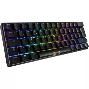 SKILLER SGK50 S4, Gaming Keyboard black, PT-Layout, Kailh Red