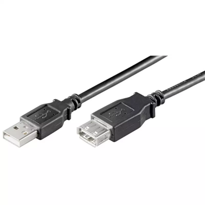 USB ilginimo laidas GOOBAY 93600 — USB A į USB A, USB 2.0, 3 m, juodas