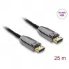 Aktyvus optinis DisplayPort 2.1 laidas DELOCK 8K 60Hz 40Gbps 25m