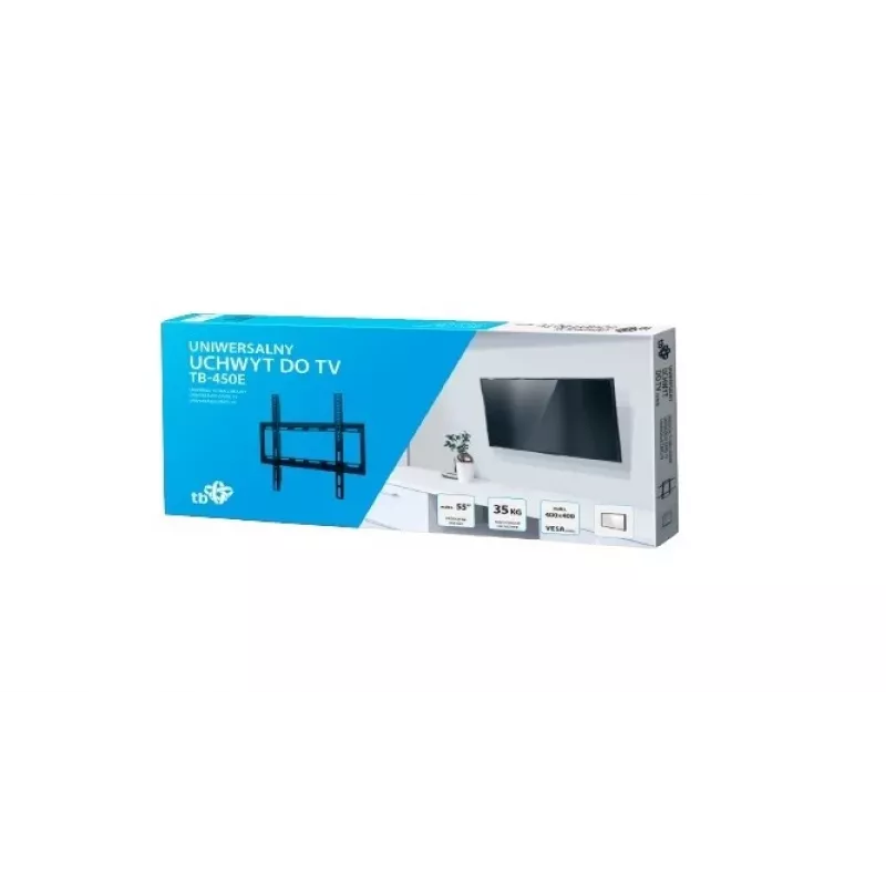 TV sieninis laikiklis TB-450E iki 55 colių, maks. 35 kg, VESA 400x400