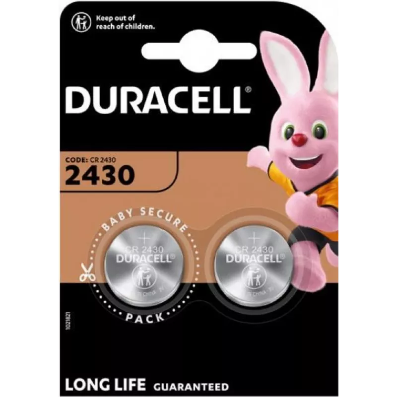 Duracell 152090 buitinė baterija vienkartinė baterija CR2430 ličio