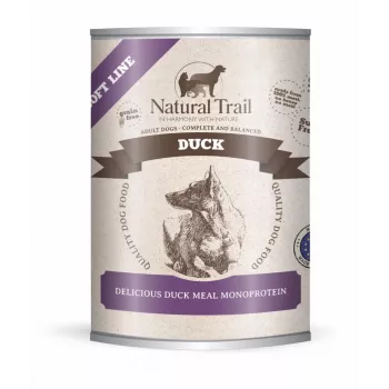 NATURAL TRAIL Duck Soft Line - drėgnas šunų ėdalas - 800g