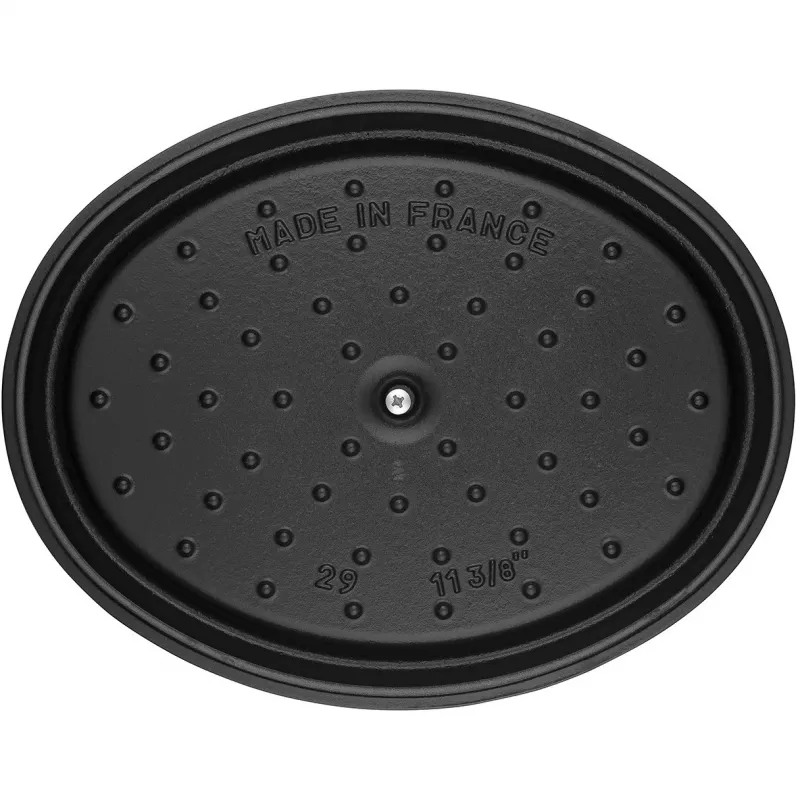 Staub 40509-509-0 kepimo indas 12 L Ketaus Juoda