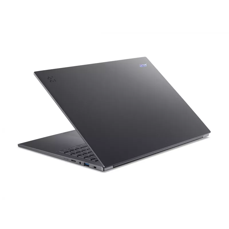 Nešiojamas kompiuteris Acer Aspire 16 AI A16-52M-75LW — Intel Core Ultra 7 258V, 16 colių WUXGA+ 2048×1280, 32 GB LPDDR5x, 1 TB SSD, Intel Arc 140V, Windows 11 Home, pilka