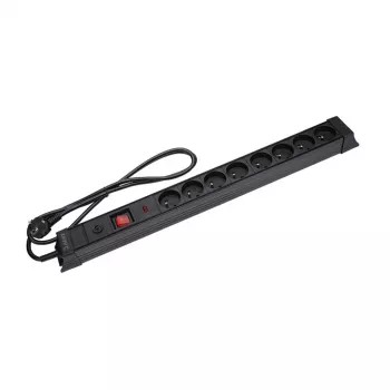 Apsaugos nuo viršįtampių juosta Hawk HWPS801BK 1,5 m maitinimo kabelis, modelis HWPS801BK